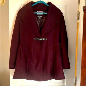 Kensie Women's Burgundy Coat